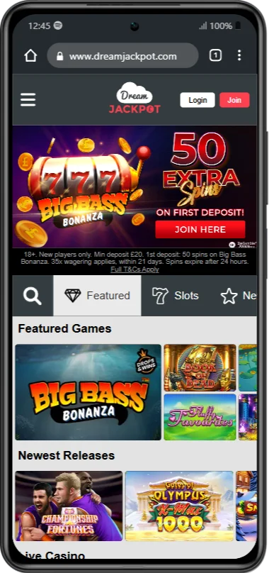 Dream Jackpot Android App