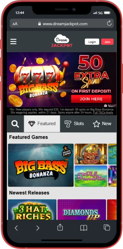 Dream Jackpot App on iPhone & iPad