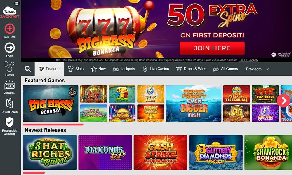Dream Jackpot Casino Platform