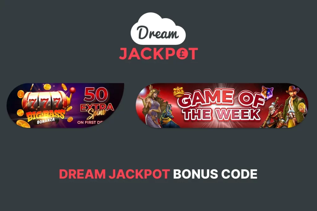 Dream Jackpot Bonus Code Intro Image