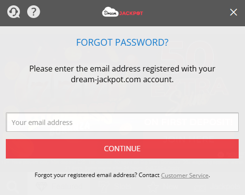 Password Recovery Form